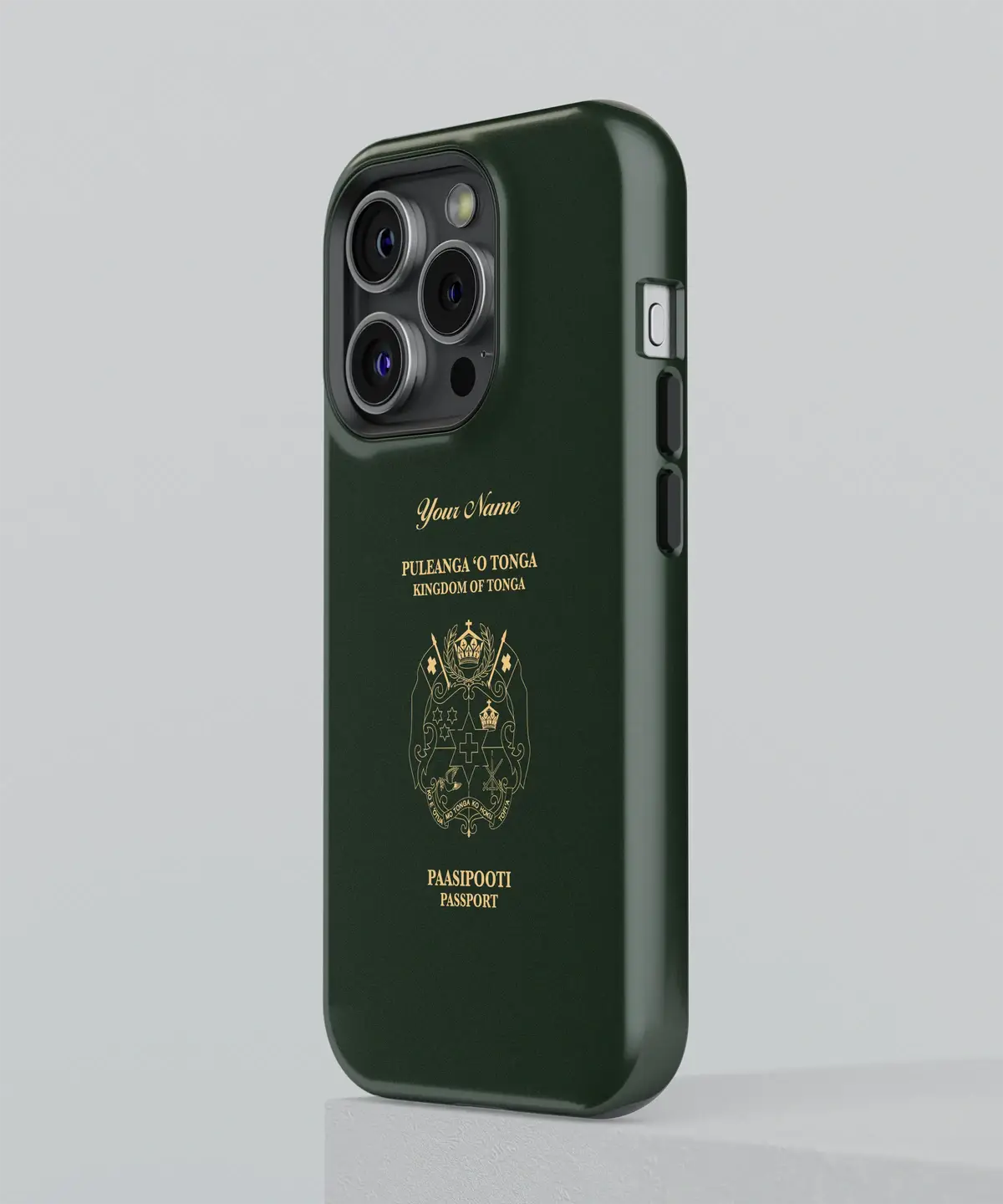 Tonga Passport - iPhone Case