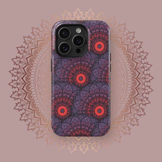 Tranquil Mandala Patterns - iPhone Case