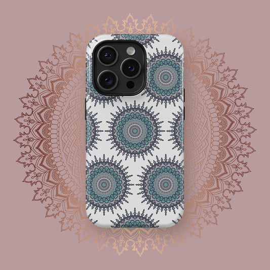 Tranquil Mandalic Bliss - iPhone Case