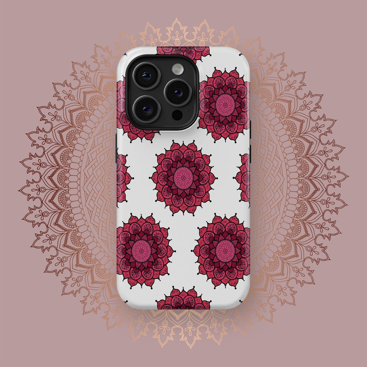 Tranquil Mandalic Essence - iPhone Case