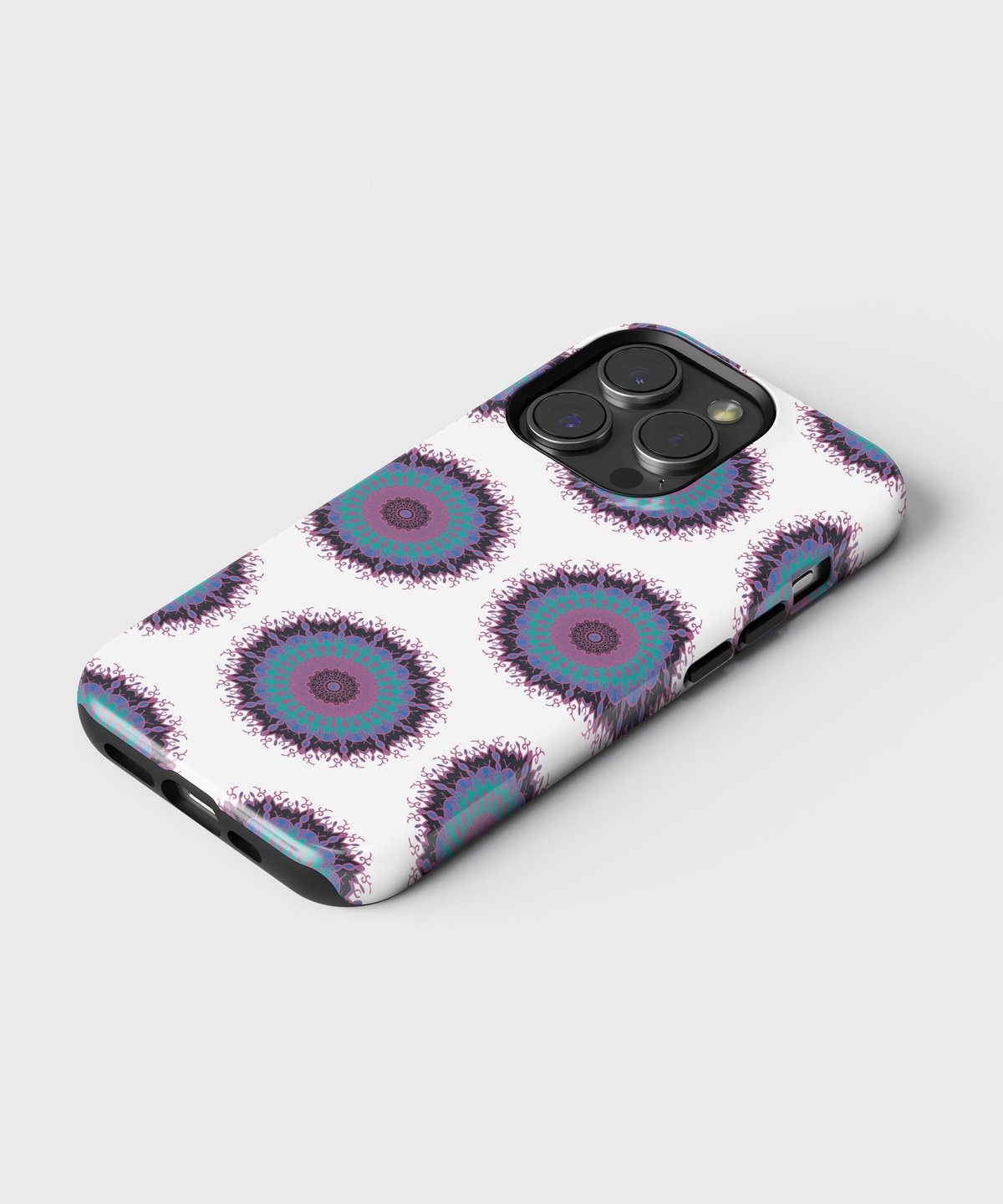 Tranquil Mandalic Vortex - iPhone Case