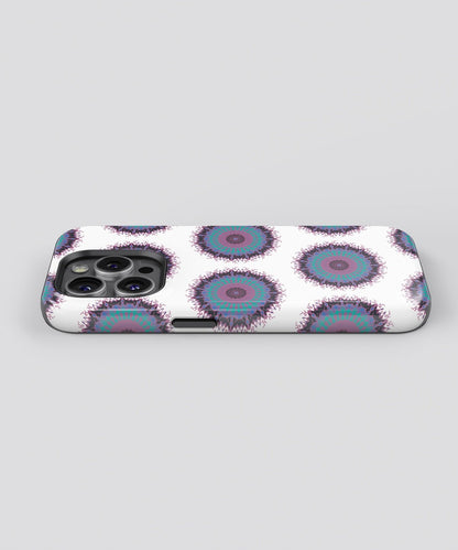 Tranquil Mandalic Vortex - iPhone Case