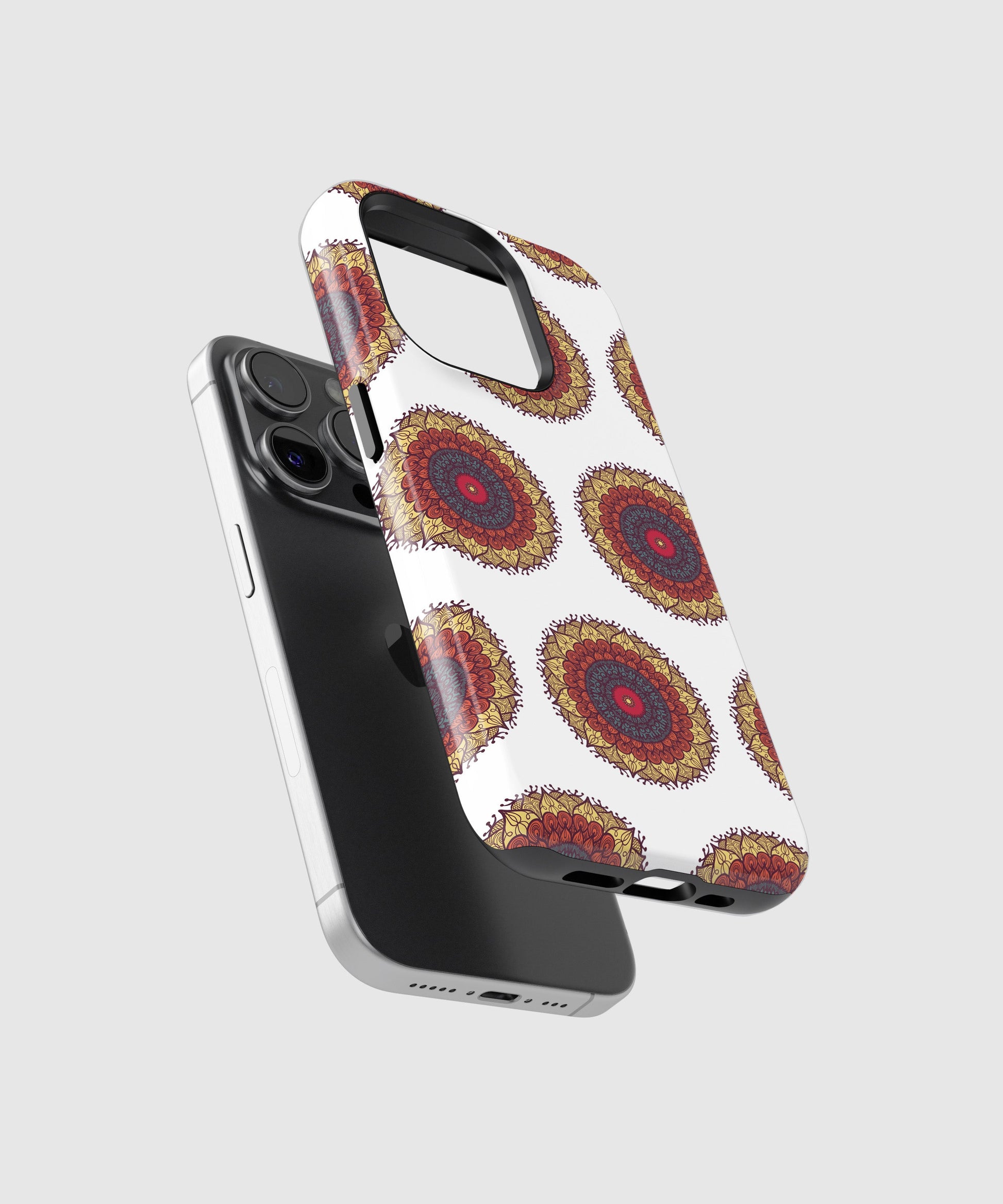 Tranquil Yantra Elegance - iPhone Case