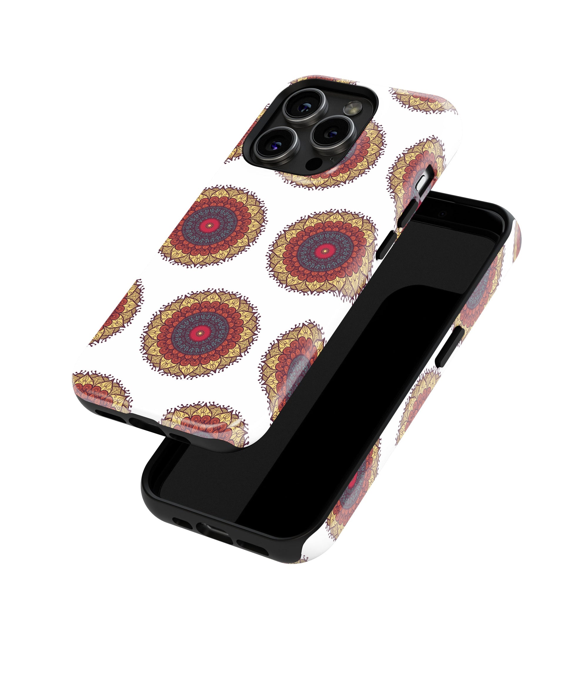 Tranquil Yantra Elegance - iPhone Case