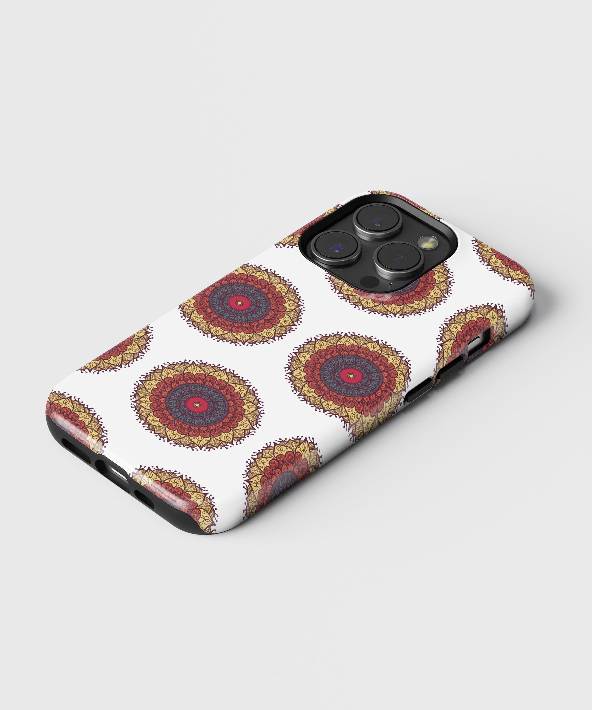 Tranquil Yantra Elegance - iPhone Case