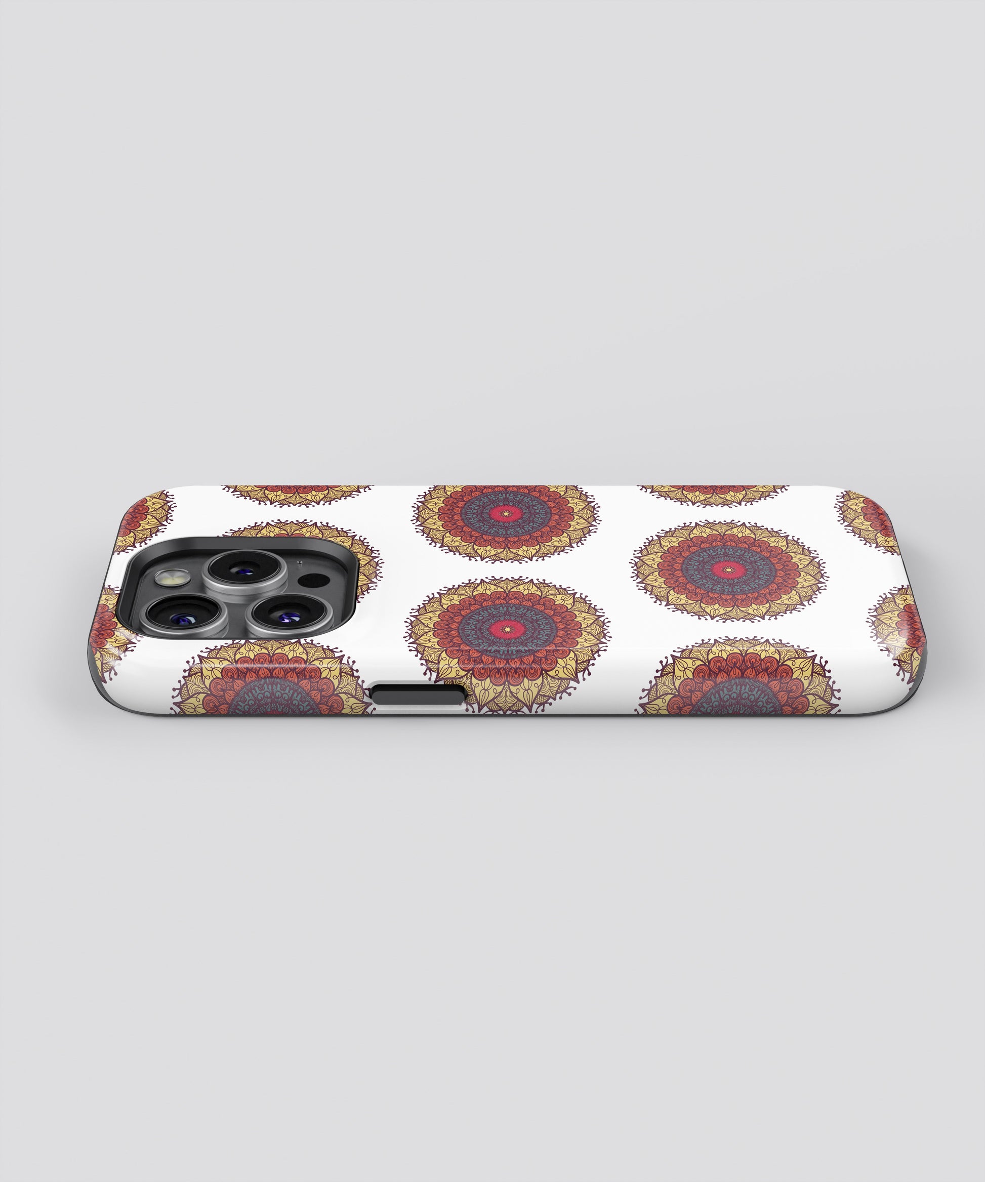 Tranquil Yantra Elegance - iPhone Case