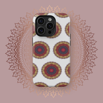 Tranquil Yantra Elegance - iPhone Case