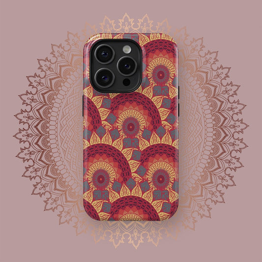 Tranquil Yantra Magic - iPhone Case