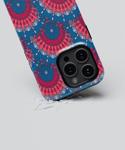 Tranquil Yantra Patterns - iPhone Case