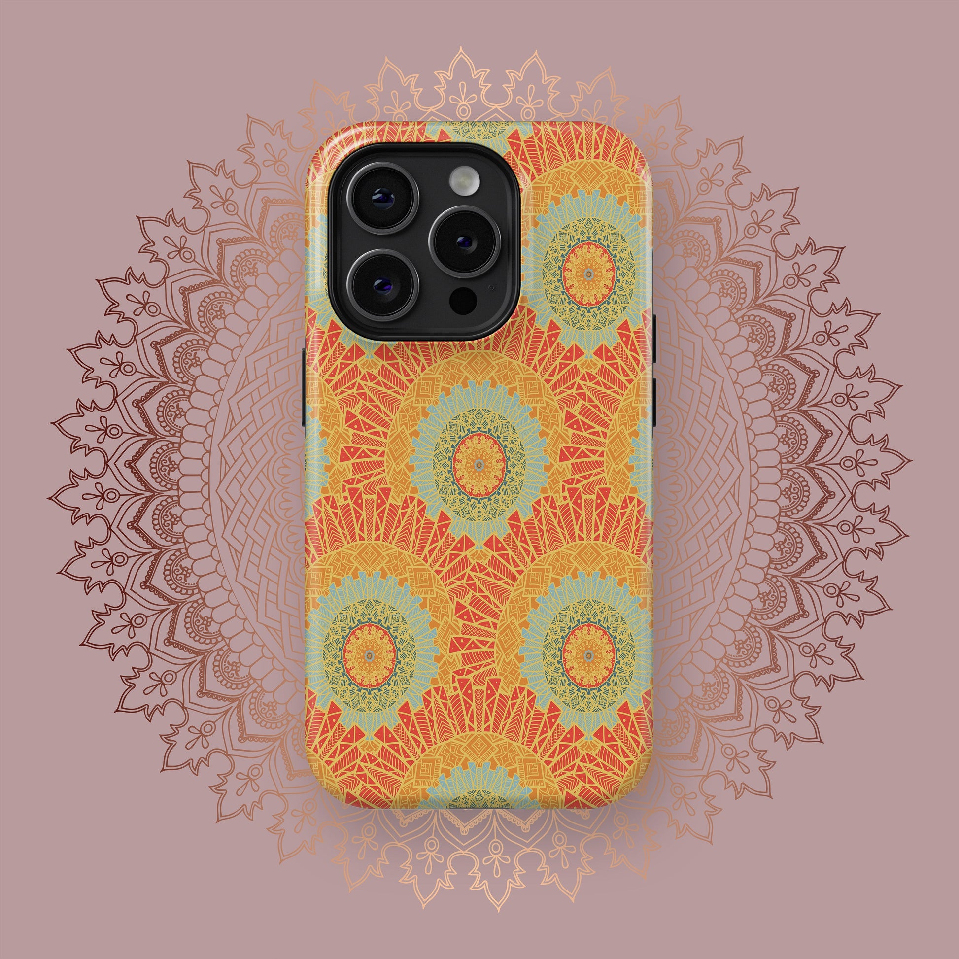 Tranquil Yantra Radiance - iPhone Case