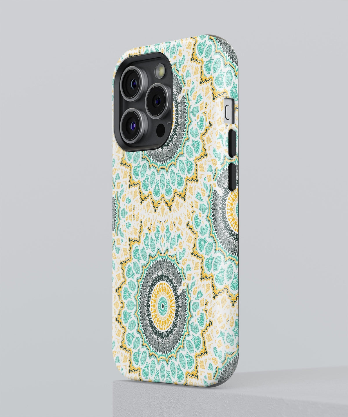 Tranquil Yantra Whirls - iPhone Case