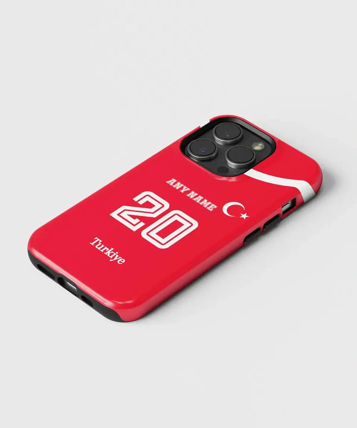 Turkiye Color Football Fan - iPhone Case