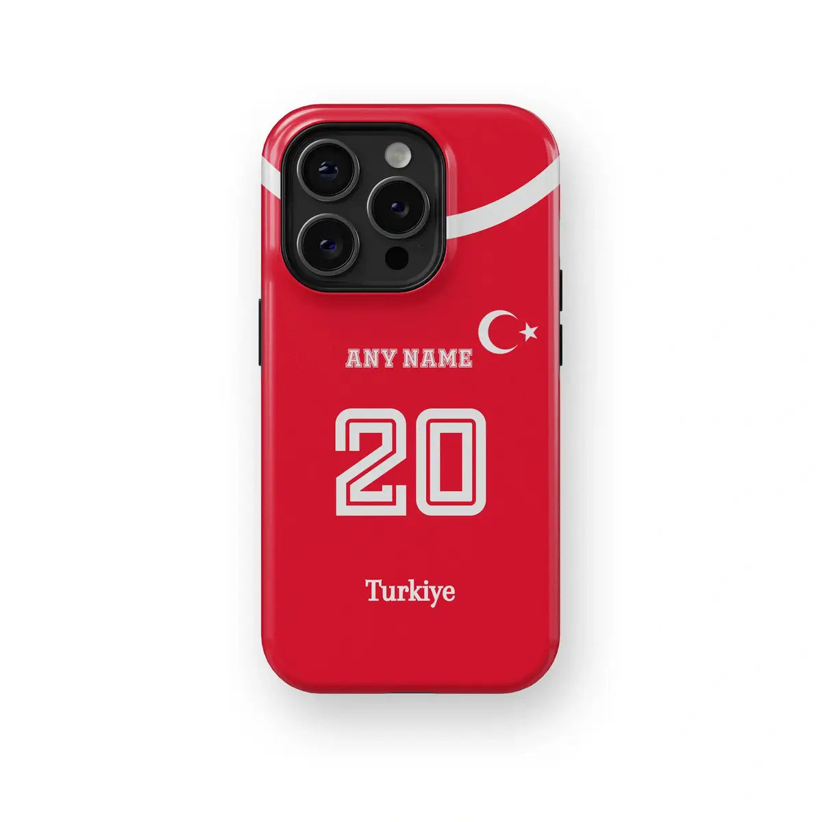 Turkiye Color Football Fan - iPhone Case Tough Case