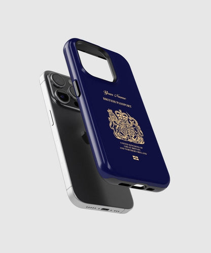 United Kingdom Passport - iPhone Though Case