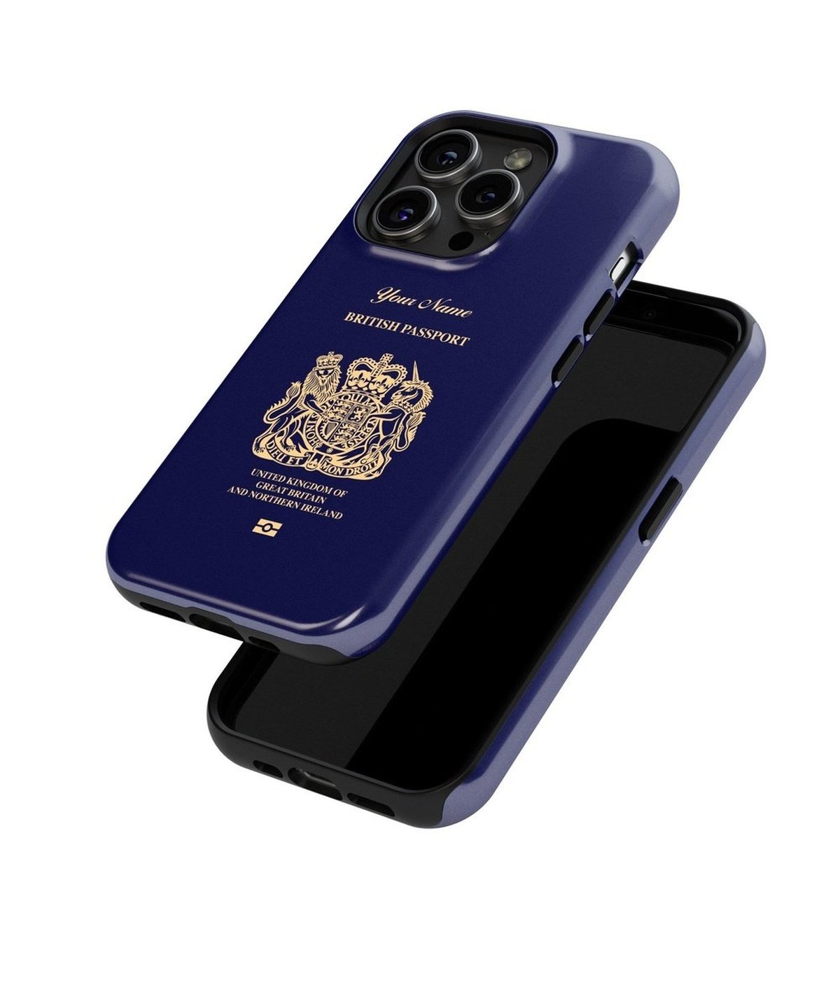 United Kingdom Passport - iPhone Though Case