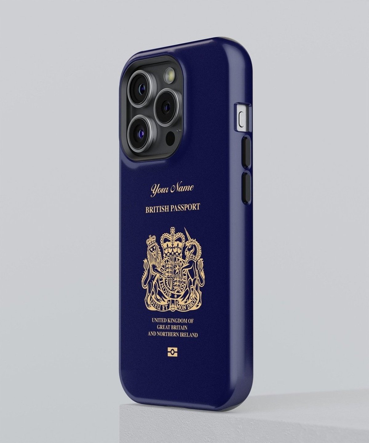 United Kingdom Passport - iPhone Though Case