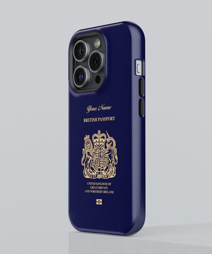 United Kingdom Passport - iPhone Though Case