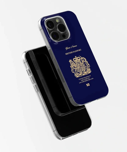 United Kingdom Passport - iPhone Though Case Soft Case