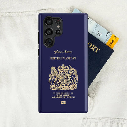 United Kingdom Passport - Samsung Galaxy S Case