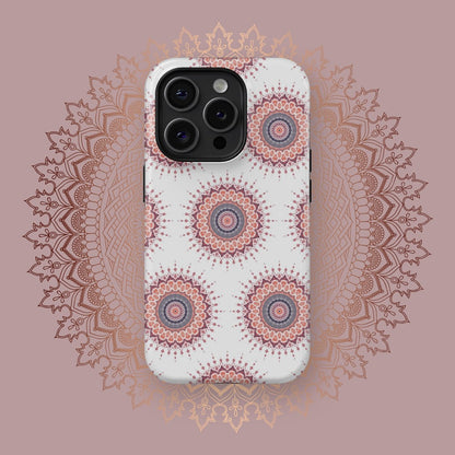 Universal Mandalic Circles - iPhone Case