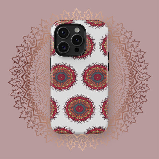 Universal Mandalic Whirls - iPhone Case