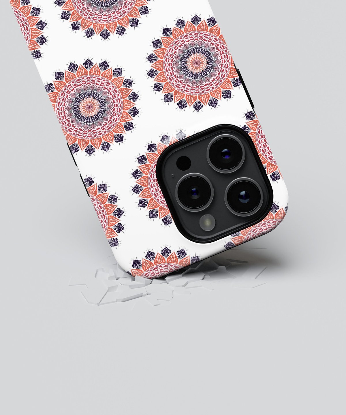 Vibrant Mandalic Essence - iPhone Case