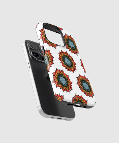 Vibrant Mandalic Whirls - iPhone Case