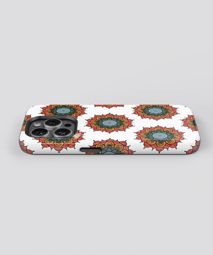 Vibrant Mandalic Whirls - iPhone Case