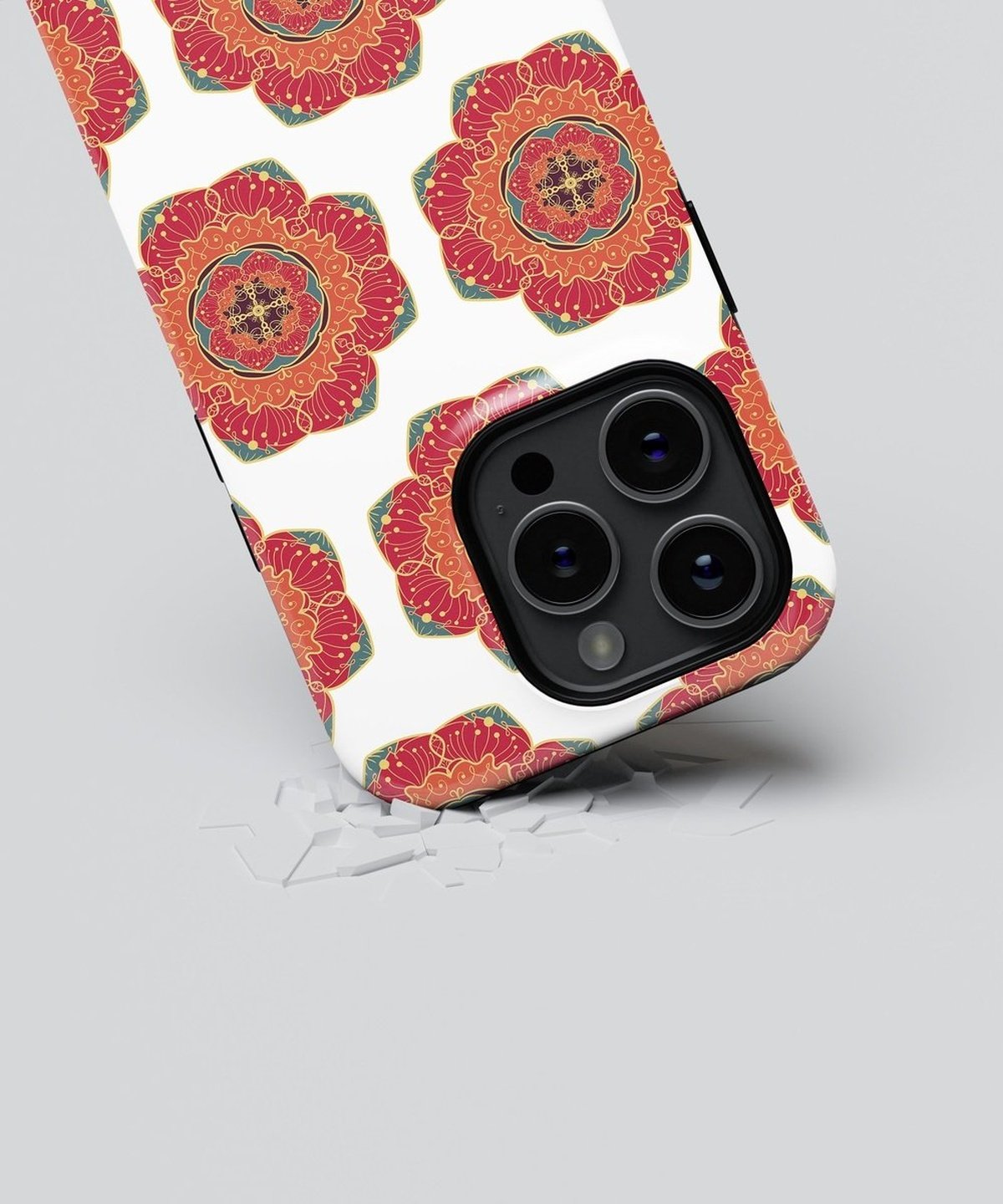 Vibrant Yantra Serenity - iPhone Case