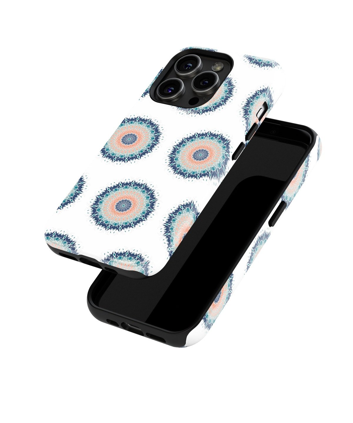 Whirling Mandalic Radiance - iPhone Case