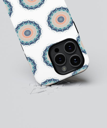 Whirling Mandalic Radiance - iPhone Case