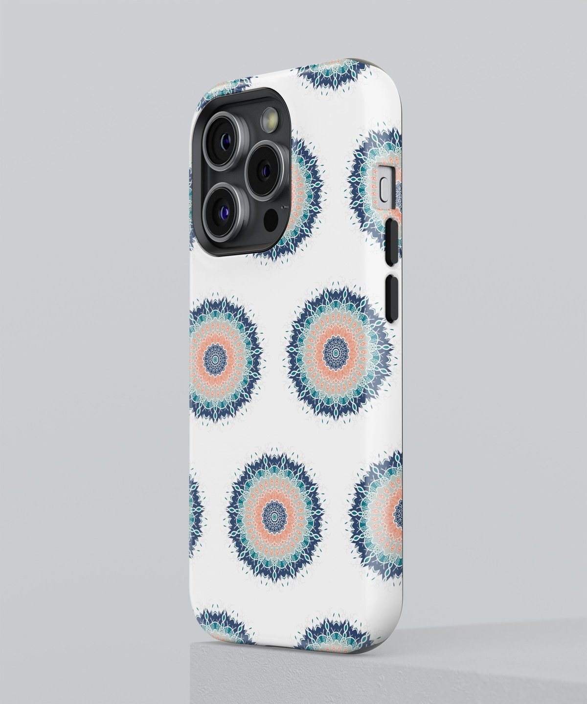 Whirling Mandalic Radiance - iPhone Case