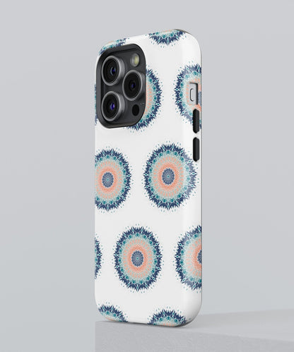 Whirling Mandalic Radiance - iPhone Case