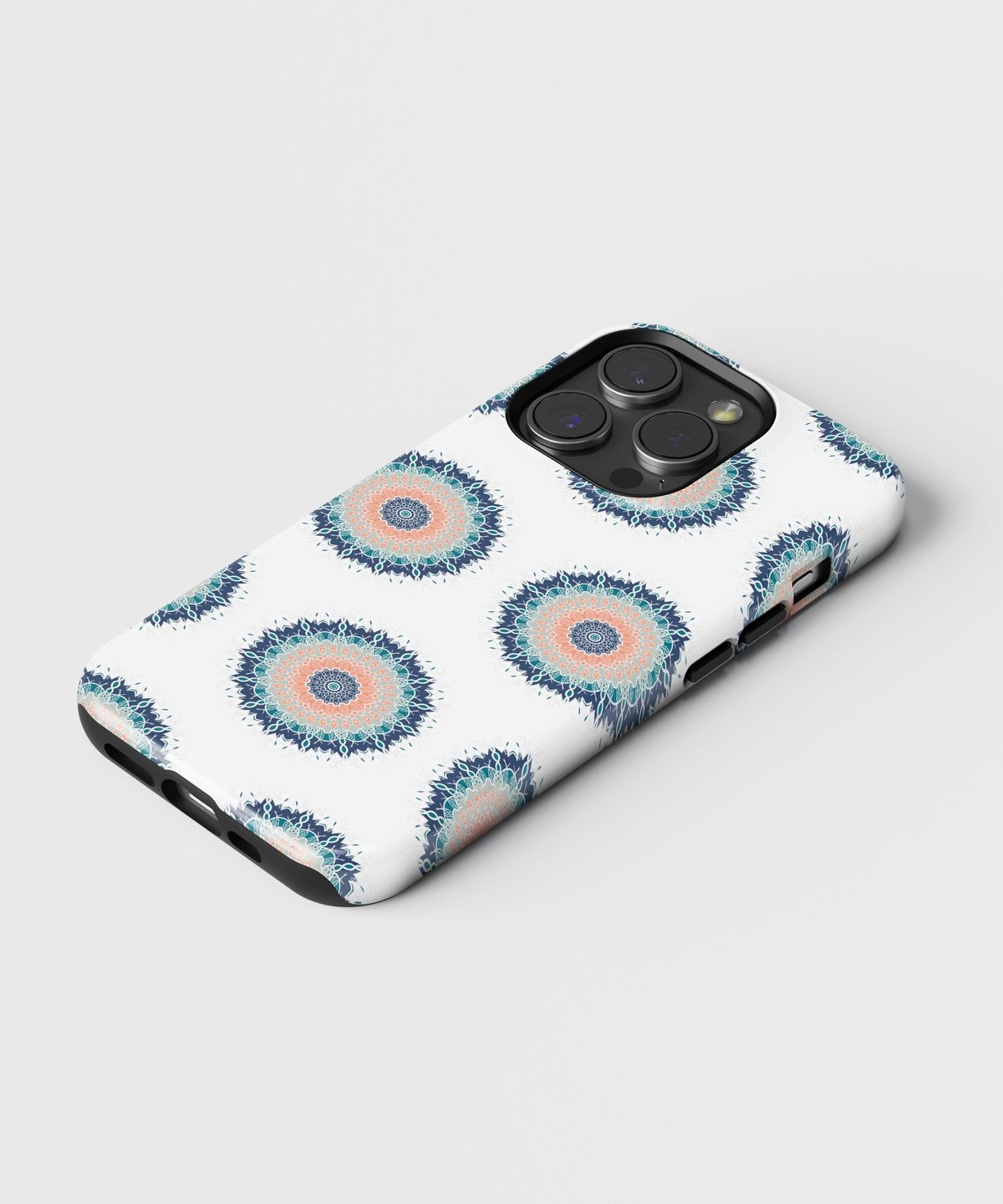 Whirling Mandalic Radiance - iPhone Case