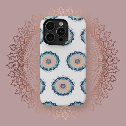 Whirling Mandalic Radiance - iPhone Case