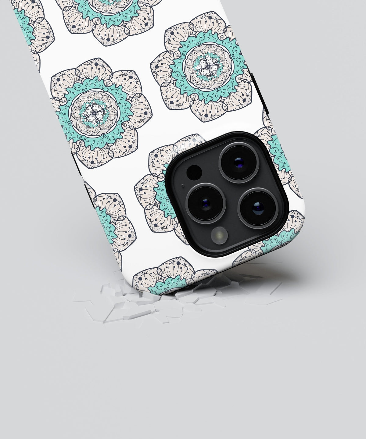 Yantra Kaleidoscopic Harmony - iPhone Case