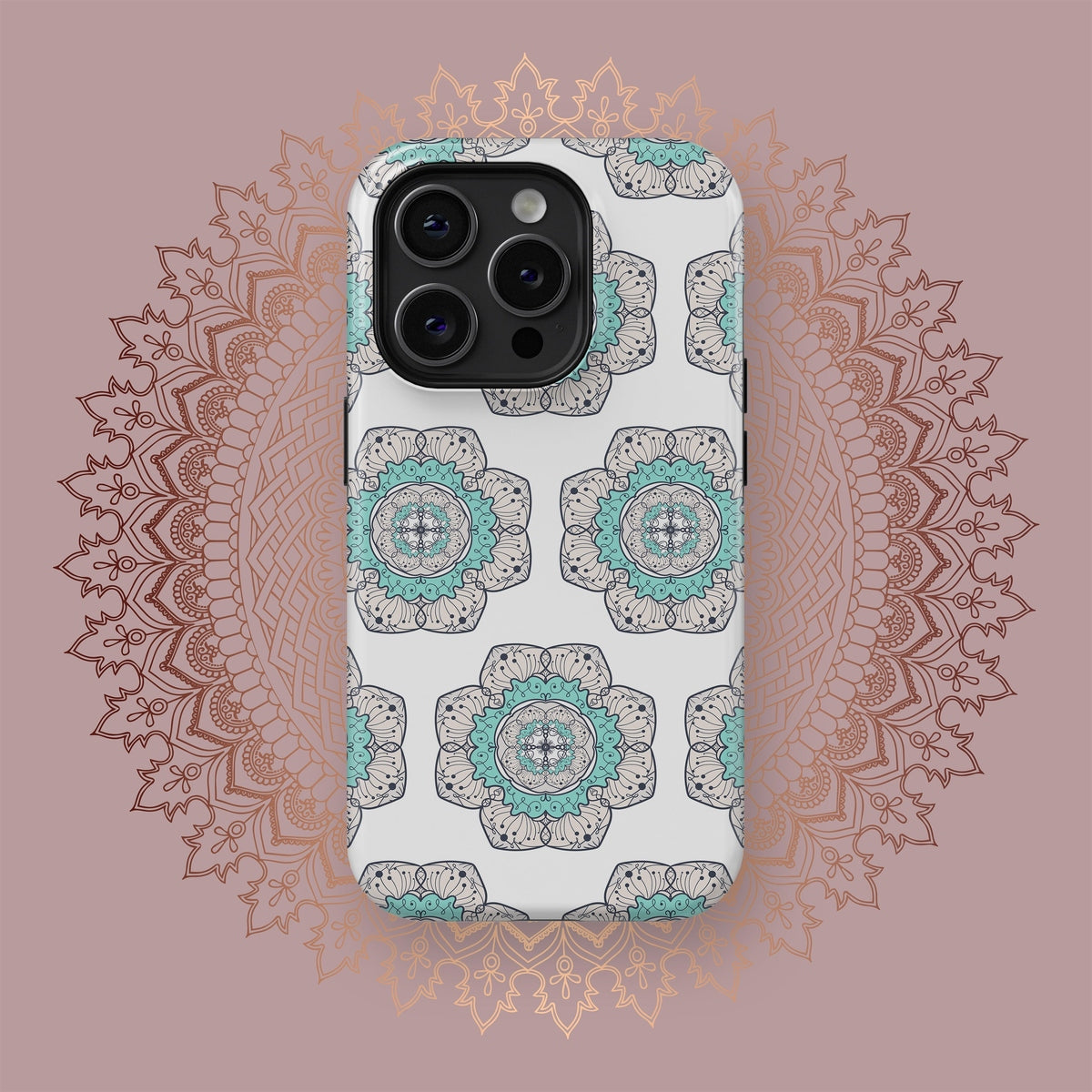 Yantra Kaleidoscopic Harmony - iPhone Case
