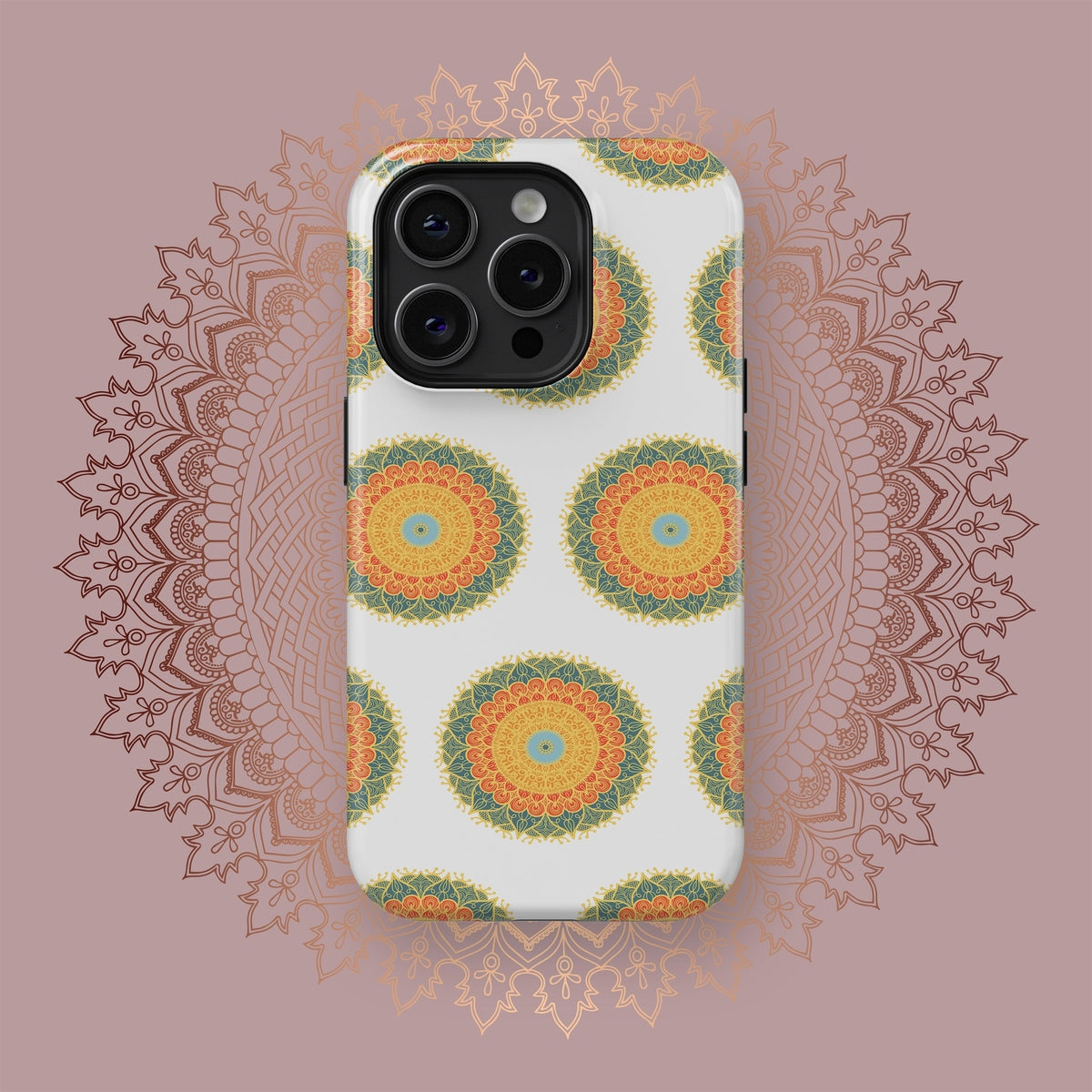 Yantra Spirals of Serenity - iPhone Case