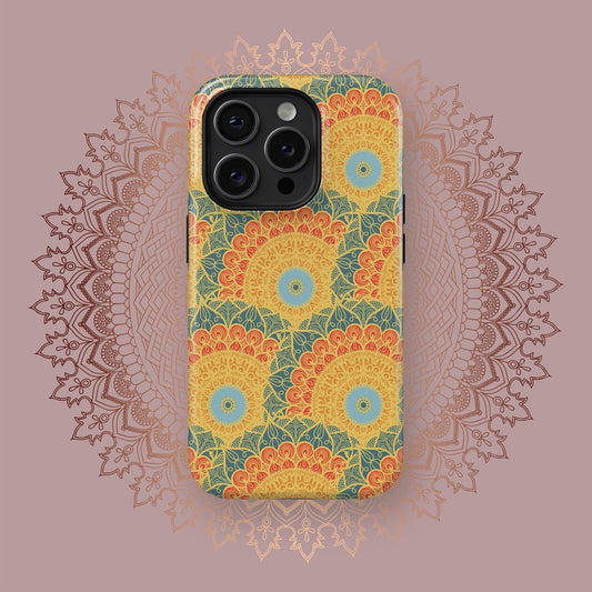 Zen Circles of Mandala - iPhone Case