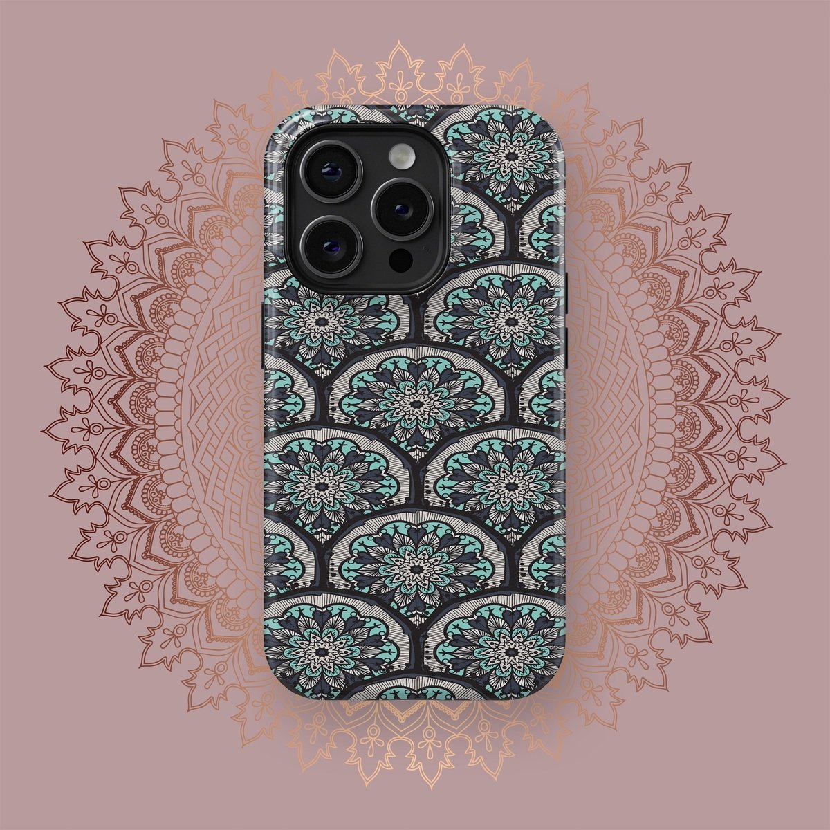 Zen Mandalic Harmony - iPhone Case