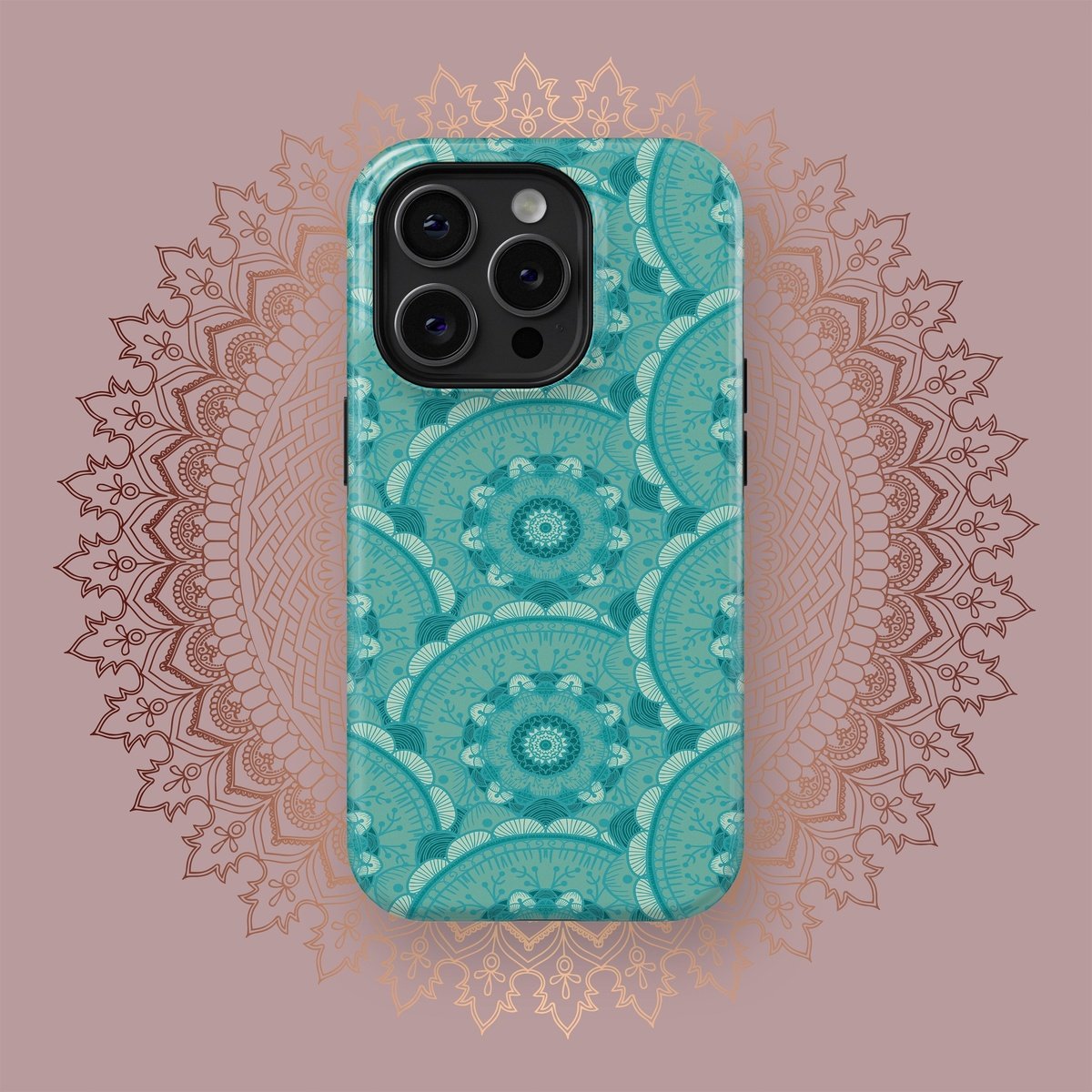 Zen Mandalic Whirlpools - iPhone Case