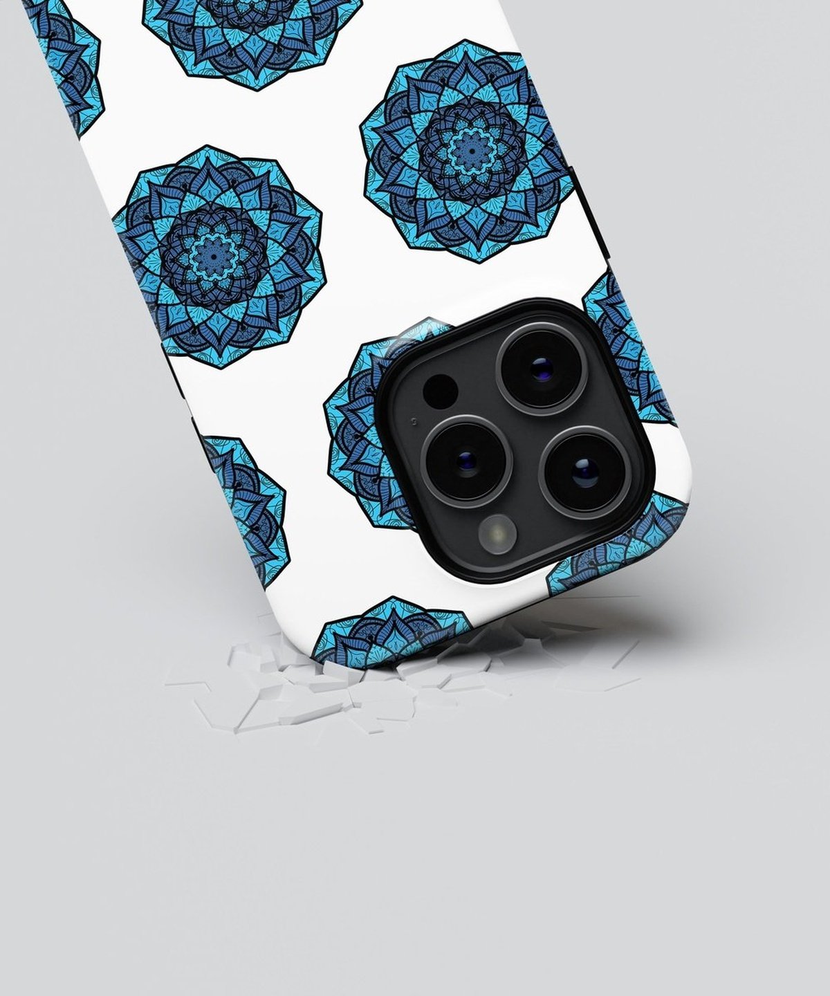 Zen Yantra Whirls - iPhone Case