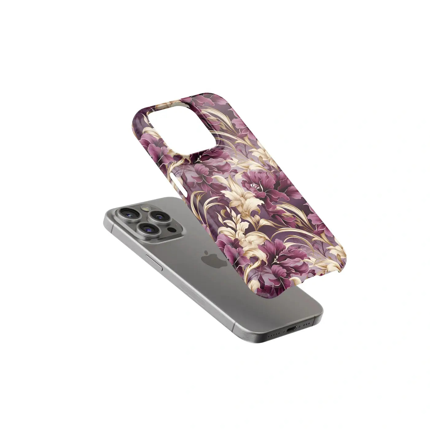 A Garden's Tale Narratives of Blooming Splendor - iPhone Case-Slim Case-iPhone 15 Pro Max-Tousphone