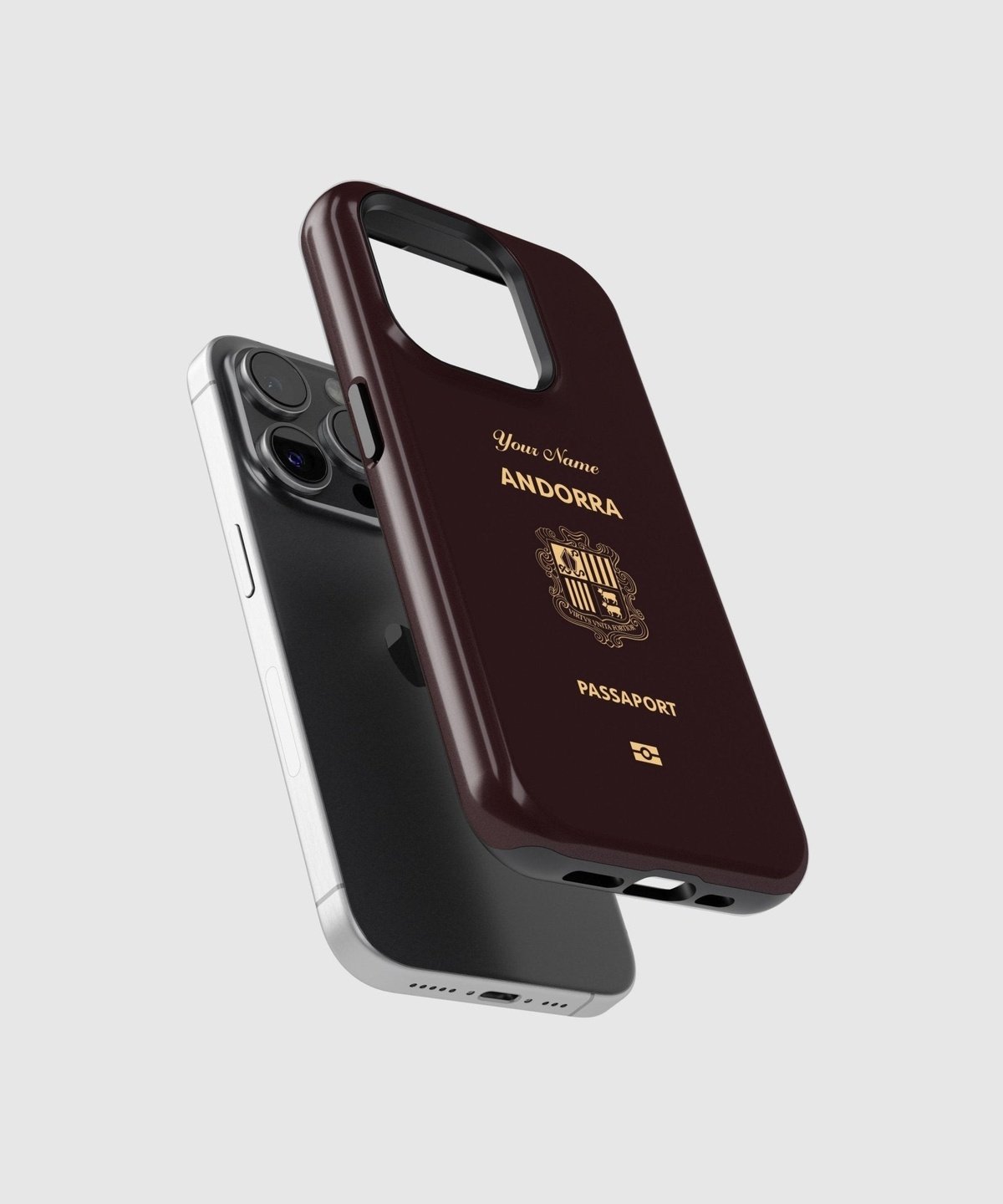 Andorra Passport - iPhone Case