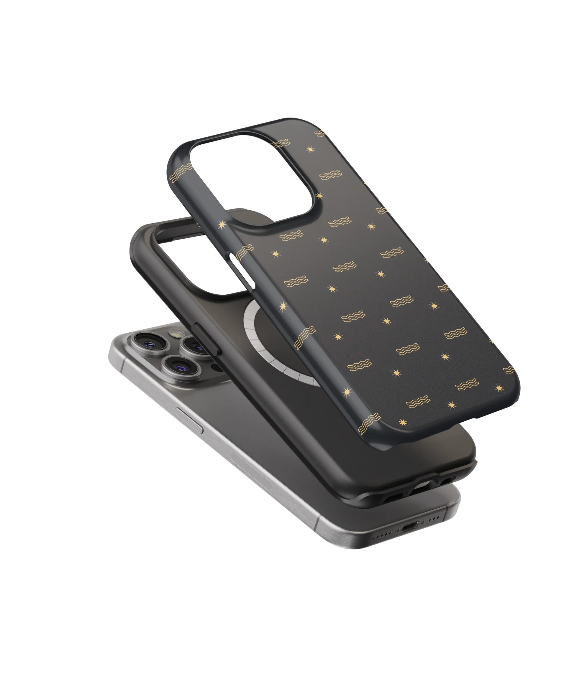 Aquarius Aura: Futuristic Phone Guard - iPhone Case