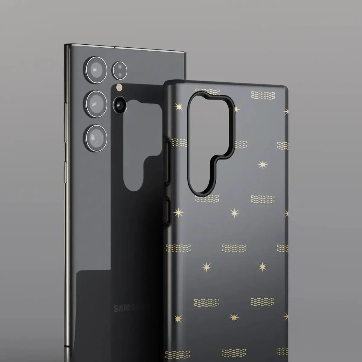 Aquarius Aura: Futuristic Phone Guard - Samsung Case