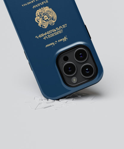 Armenia Passport - iPhone Case