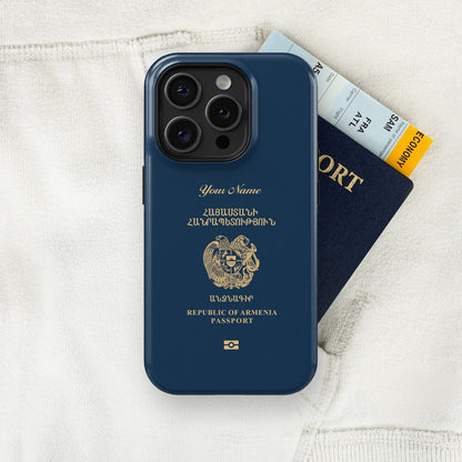 Armenia Passport - iPhone Case Tough Case