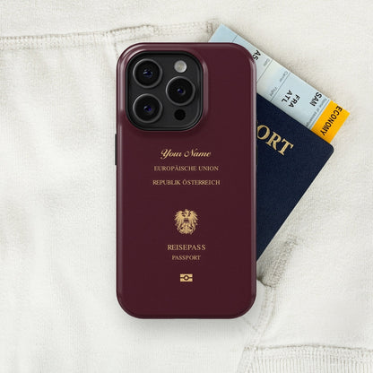 Austria Passport - iPhone Case Tough Case