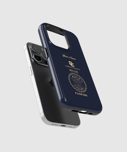 Belize Passport - iPhone Case